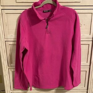 Kirkland Signature Bright Pink Fleece Top